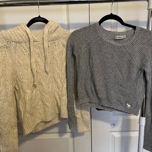 Abercrombie & Fitch knit sweater BUNDLE